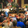A view of the Cawston Silver Band, The Norfolk and Norwich Beer Festival, St. Andrew's Hall, Norwich - 27th October 2004