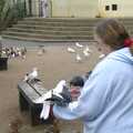 Feeding the pigeons, Feeding the Ducks, a Diss and Norwich Miscellany - 7th November 2004