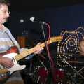 Rob and Henry, who looks a bit glum, The BBs Rehearse and the WI Market, Diss, Norfolk - 9th November 2004