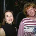 Jen and Wavy, The BBs' Last-Ever Gig at The Cider Shed, Banham, Norfolk - 19th November 2004