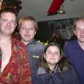 Nosher, Marc, Claire and Paul, The BBs' Last-Ever Gig at The Cider Shed, Banham, Norfolk - 19th November 2004