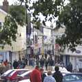 A fuzzy long-view down Mere Street, Random Scenes of Diss, Norfolk - 20th November 2004
