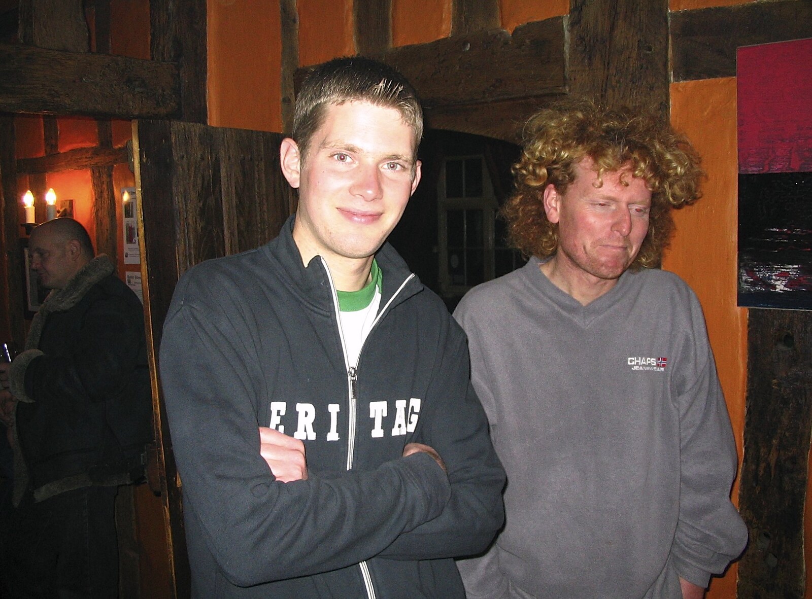 The Boy Phil and Wavy from The Hoxne Swan Beer Festival, Hoxne, Suffolk - 20th November 2004