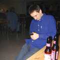 A CISU Blues Festival at the SCC Social Club, and a Million Laptops, Ipswich and Cambridge - 27th November 2004, Andrew's still texting