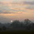 A half sun at Debenham, Saturday Moos and a Wander Round the Cowshed, Thrandeston, Suffolk - 11th December 2004