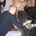 Bill has a go, Sausages at the Swan Inn, and Revs Gets Decorated, Diss and Brome - 7th January 2005