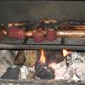Black pudding and sausages, Sausages at the Swan Inn, and Revs Gets Decorated, Diss and Brome - 7th January 2005