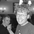 Wavy tries on Nosher's bins, Sausages at the Swan Inn, and Revs Gets Decorated, Diss and Brome - 7th January 2005