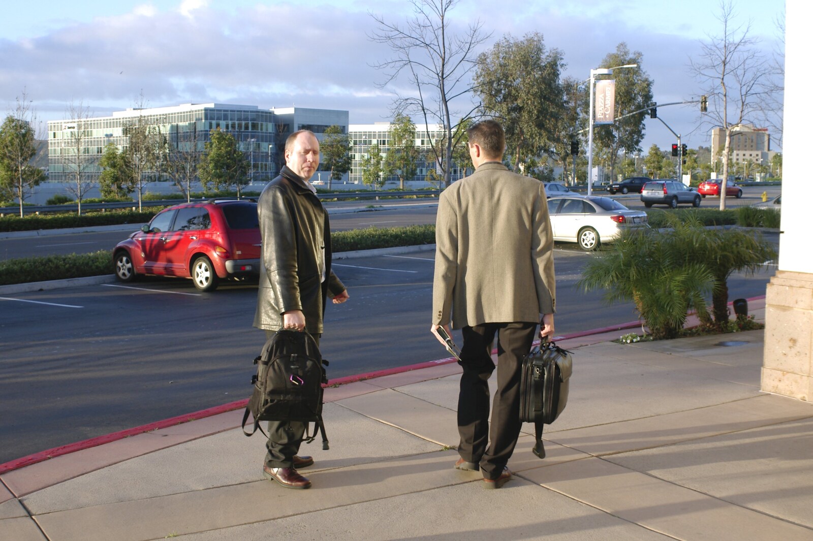 A Trip to San Diego, California, USA - 11th January 2005: Rusty and John roam around
