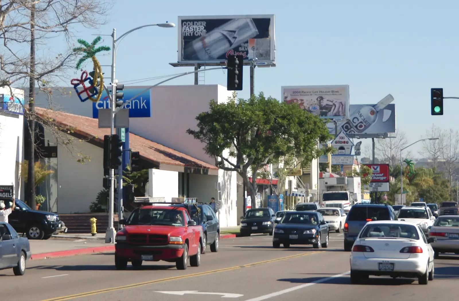 Garnet Avenue, from A Trip to San Diego, California, USA - 11th January 2005