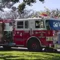 A San Diego fire department truck, A Trip to San Diego, California, USA - 11th January 2005