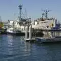 A fishing boat and water taxi, A Trip to San Diego, California, USA - 11th January 2005