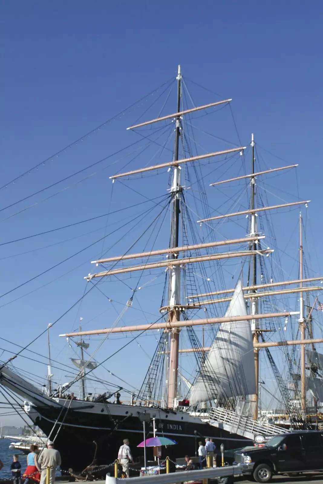 The sailing ship Star of India, from A Trip to San Diego, California, USA - 11th January 2005