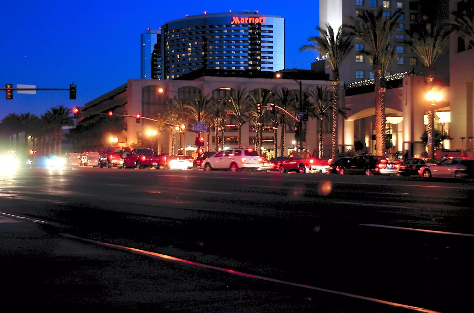 Streetlife near the Marriott, from A Trip to San Diego, California, USA - 11th January 2005