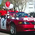 A Delta Sigma Theta sorority car, Martin Luther King Day and Gomez at the Belly Up, San Diego, California, US - 15th January 2005