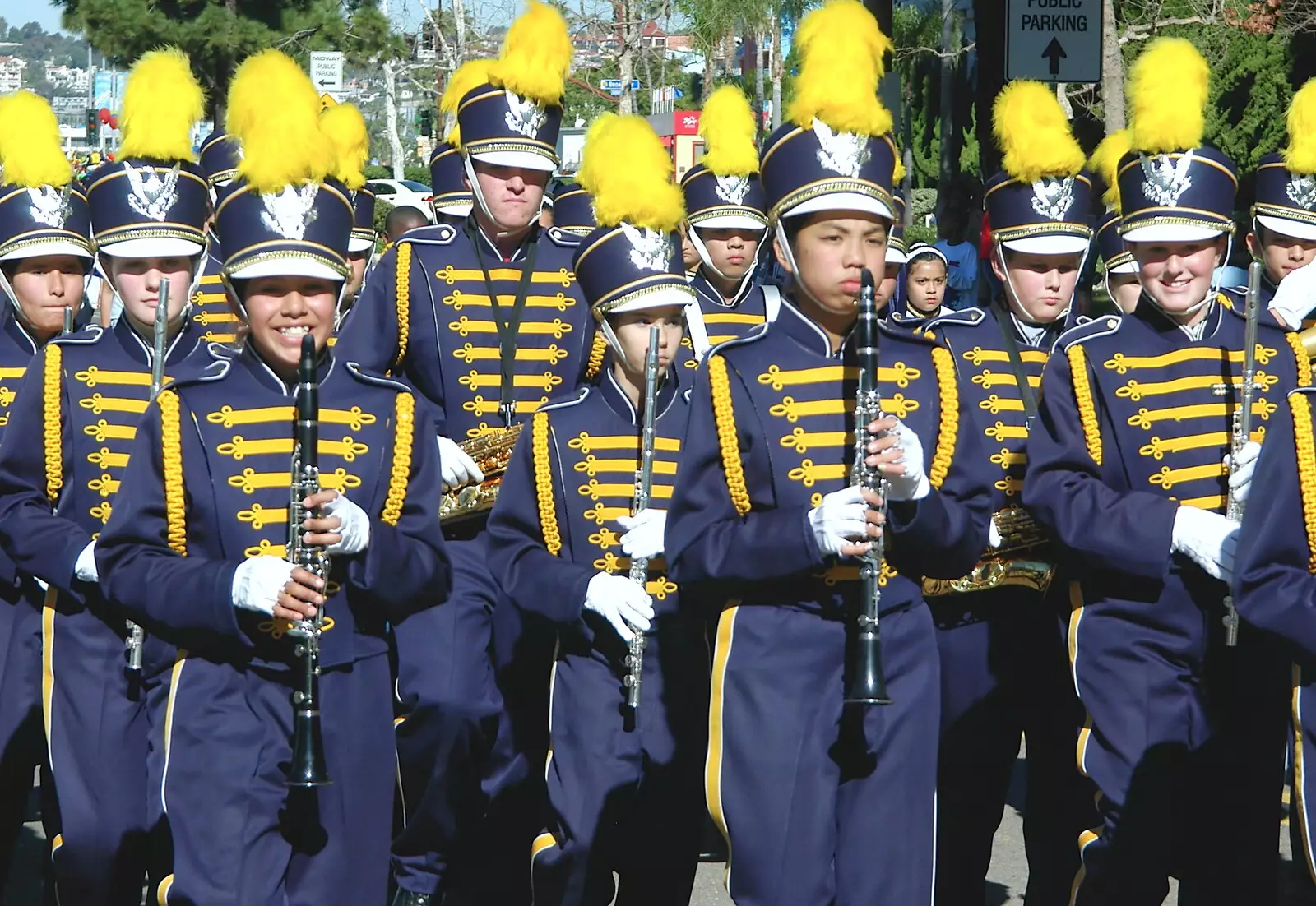 A wind band, from Martin Luther King Day and Gomez at the Belly Up, San Diego, California, US - 15th January 2005