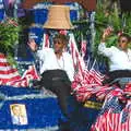 Lots of American flags, Martin Luther King Day and Gomez at the Belly Up, San Diego, California, US - 15th January 2005