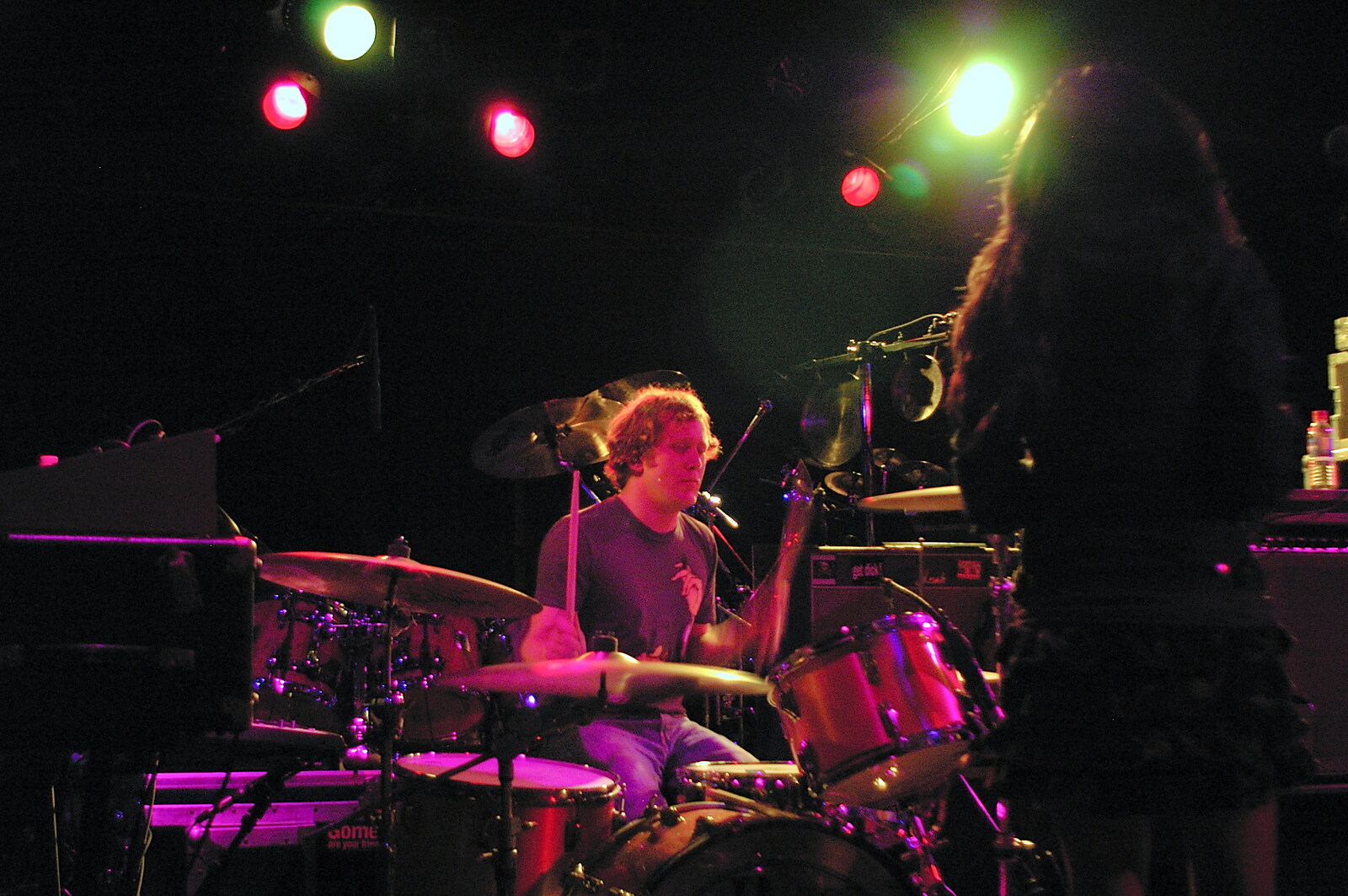 Martin Luther King Day and Gomez at the Belly Up, San Diego, California, US - 15th January 2005: Support act Indian Girl on stage