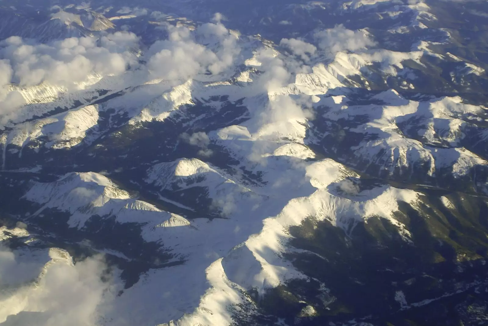 Part of the Rockies, from A Visit to Sprint, Overland Park, Kansas City, Missouri, US - 16th January 2005