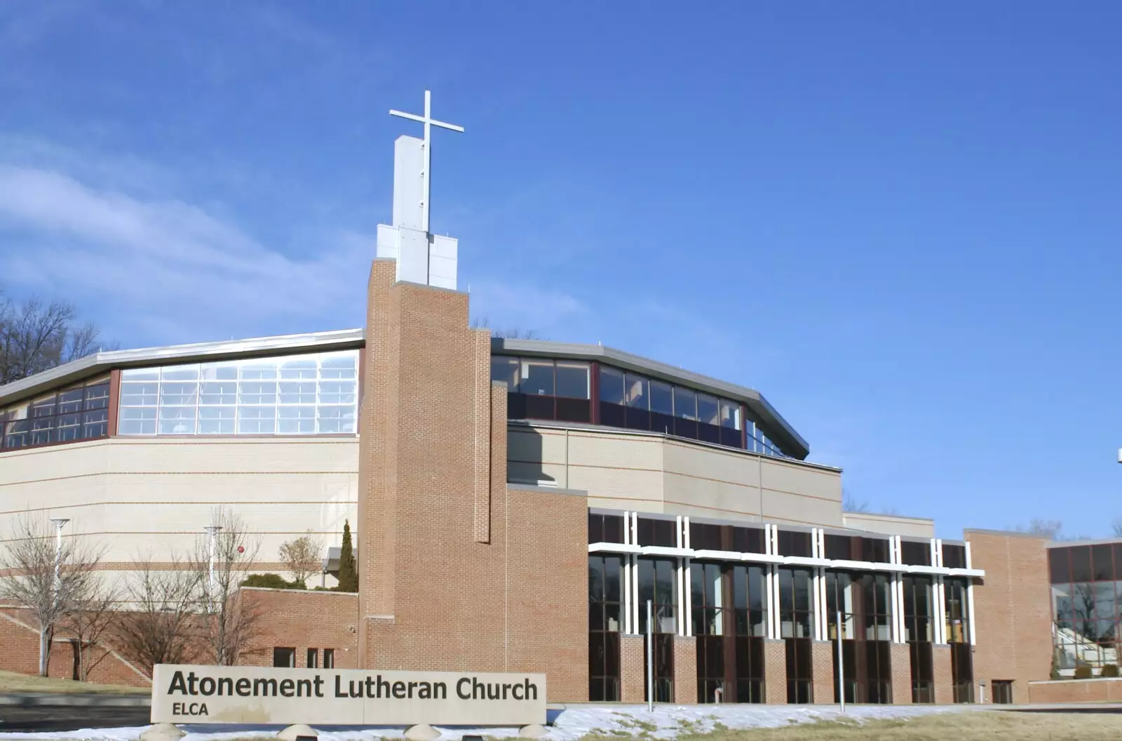 The Atonement Lutheran Church, from A Visit to Sprint, Overland Park, Kansas City, Missouri, US - 16th January 2005