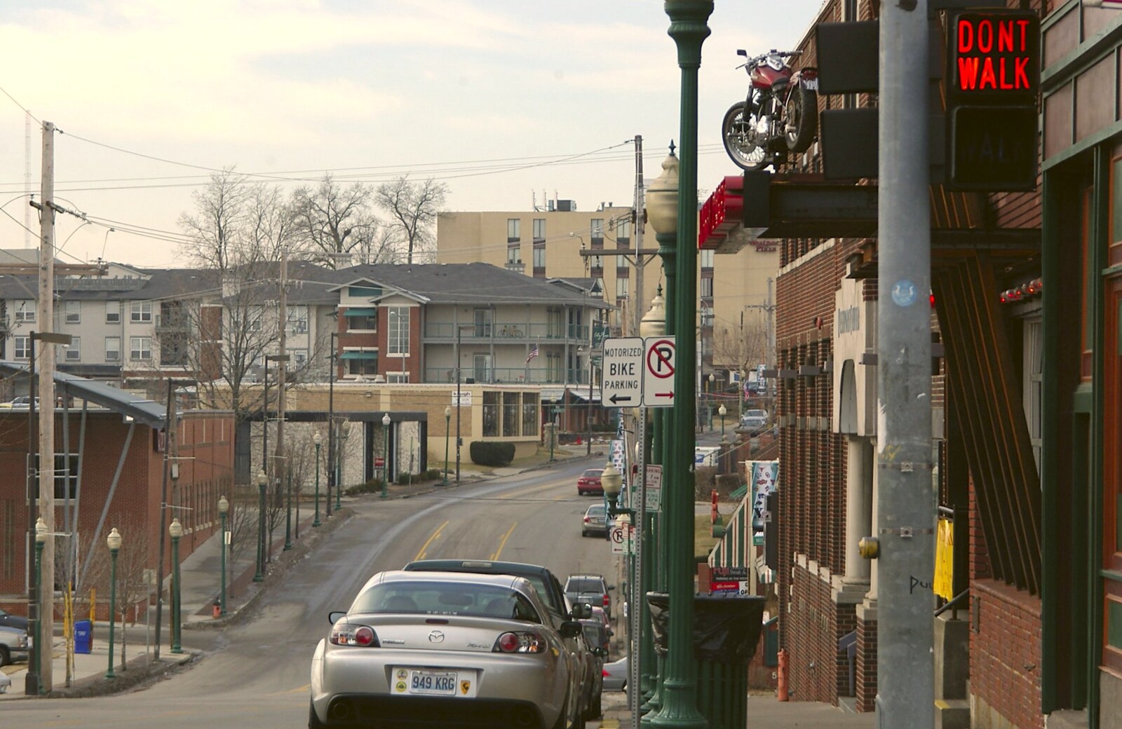 A Visit to Sprint, Overland Park, Kansas City, Missouri, US - 16th January 2005: More Kansas City back streets