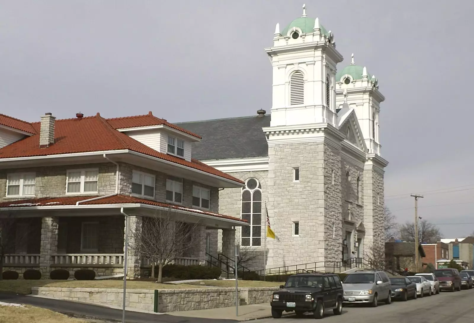 The Westport Methodist Church, from A Visit to Sprint, Overland Park, Kansas City, Missouri, US - 16th January 2005