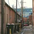 A back alley in Westport, A Visit to Sprint, Overland Park, Kansas City, Missouri, US - 16th January 2005