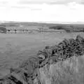 A stone wall at Hoylandswain, The Old Man's 70th Birthday, Pontefract, West Yorkshire - 29th January 2005