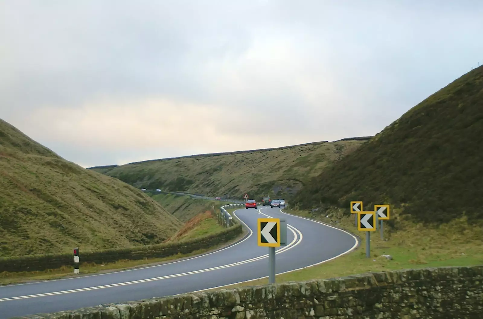 Snake Pass in Derbyshire, from The Old Man's 70th Birthday, Pontefract, West Yorkshire - 29th January 2005