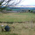 A young lad does dry-stone walling, Driving Around Oop North, Hoylandswain, West Yorkshire - 30th January 2005