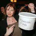 Proof that it's for the Tsunami fund, Tsunami-Aid at the Greyhound, Botesdale, Suffolk - 5th February 2005