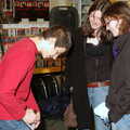 Mark signs a CD for Daisy Lawrence, The Green Dragon, Mark Joseph at Revs, and The BBs, Cambridge and Diss  - 16th February 2005