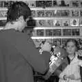 Signing a poster, The Green Dragon, Mark Joseph at Revs, and The BBs, Cambridge and Diss  - 16th February 2005