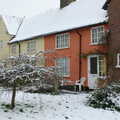 The house in snow, Fiddler on the Roof and a Railway Inn Quiz, Gislingham and Mellis, Suffolk - 17th February 2005