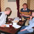 Bill, Wavy and Ninja M, Fiddler on the Roof and a Railway Inn Quiz, Gislingham and Mellis, Suffolk - 17th February 2005