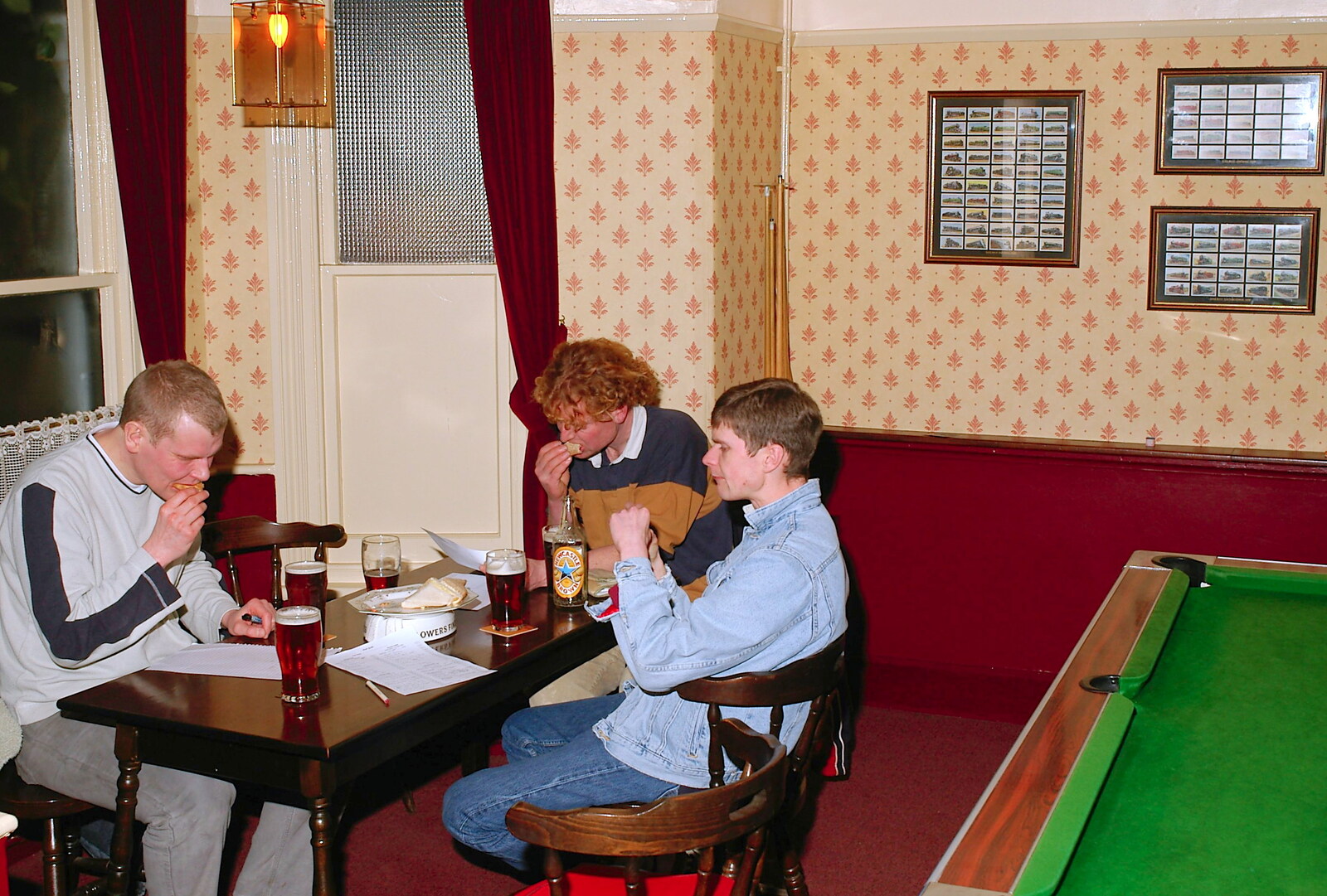 In the Railway from Fiddler on the Roof and a Railway Inn Quiz, Gislingham and Mellis, Suffolk - 17th February 2005
