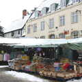 The market place and Post Office in Diss, Wendy Leaves "The Lab" and a Snow Day, Cambridge and Brome - 25th February 2005