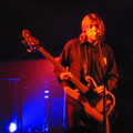 Jimi Goodwin on vocals and bass, Athlete and Doves at the UEA, Earlham Road, Norwich, Norfolk - 11th March 2005