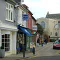 Church Street, and our destination for the night, Mike's 70th Birthday, Christchurch, Dorset - 12th March 2005