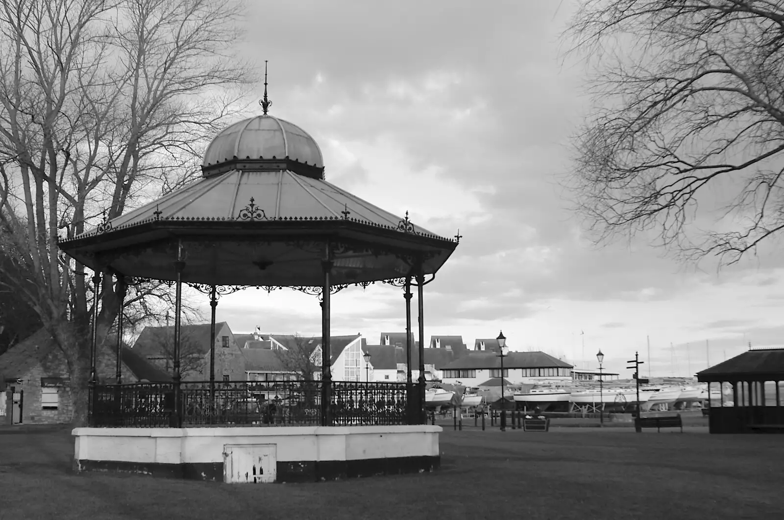 The bandstand in Christchurch park, from Mike's 70th Birthday, Christchurch, Dorset - 12th March 2005