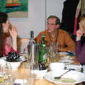 Mike chats to Hayley, Mike's 70th Birthday, Christchurch, Dorset - 12th March 2005