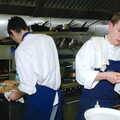 In the Fish Works kitchens, Mike's 70th Birthday, Christchurch, Dorset - 12th March 2005