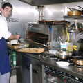 Stainless steel: Nosher's dream kitchen, Mike's 70th Birthday, Christchurch, Dorset - 12th March 2005
