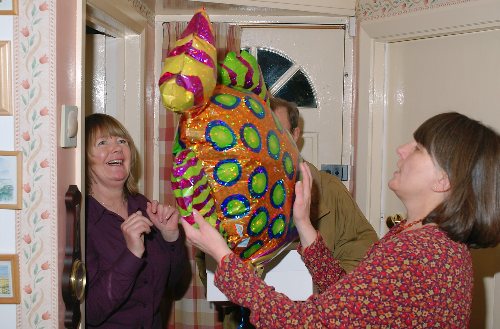 The fish in Neil and Caroline's  from Mike's 70th Birthday, Christchurch, Dorset - 12th March 2005