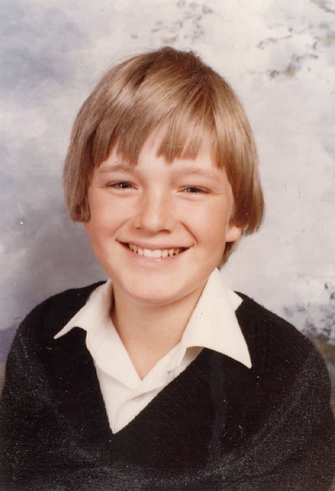 Nosher's Family History - 1980-1985: Nosher's Arnewood School photo, aged around 14