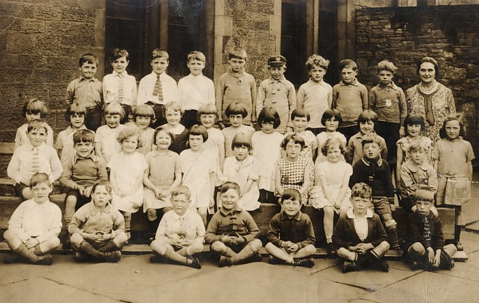 Nosher's Family History - 1880-1955: Margaret, at St. Mary's Junior School, Rawtenstall