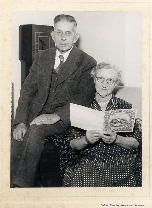 Nosher's Family History - 1880-1955: Elsie's parents' Golden Wedding in 1946
