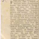 Newspaper article referring to Elsie and her husband John moving to Bournemouth to take over a newsagents