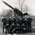 West Raynham, 2nd April 1981, 3rd from right, back row, Grandad's RAF Days - Miscellaneous Dates