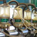 Milk-flow monitors, Wavy and the Milking Room, Dairy Farm, Thrandeston, Suffolk - 28th March 2005